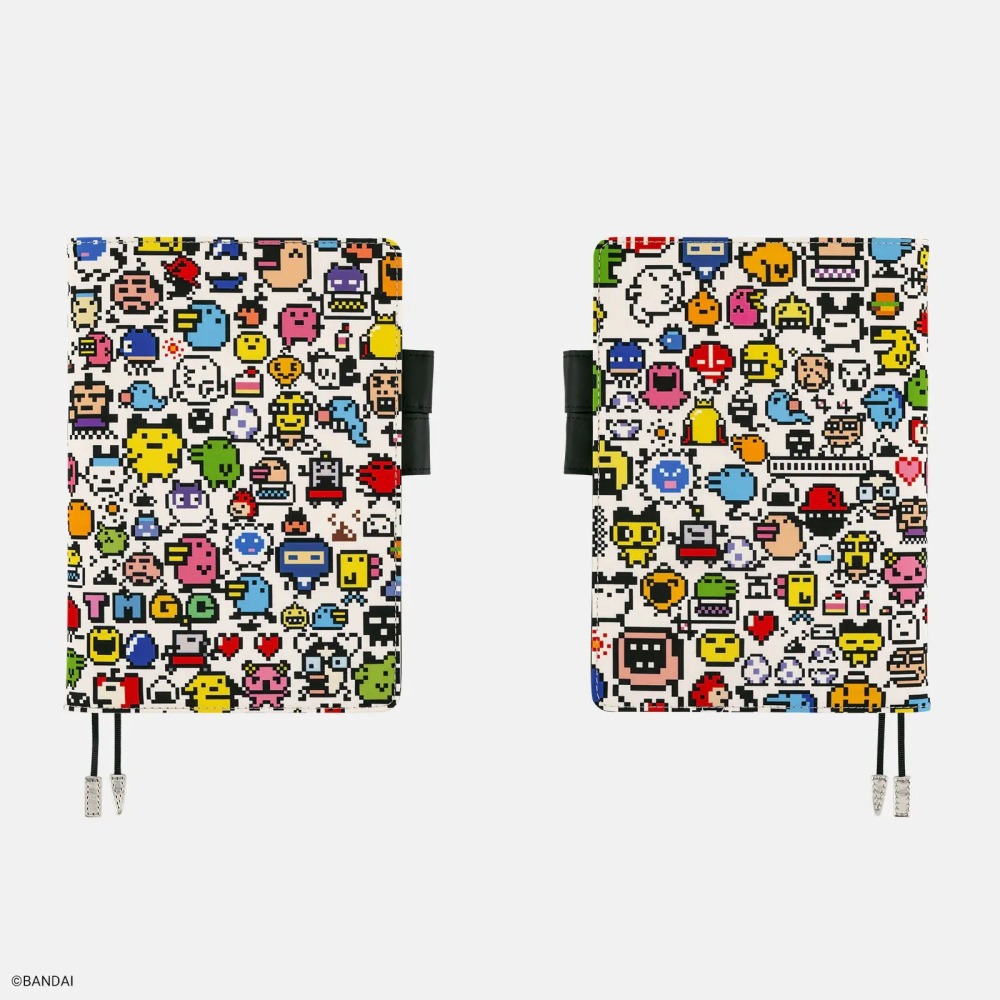 【預購】HOBO日手帳外皮 A5大本 tamagotchi 塔麻可吉 電子雞 寵物蛋 書皮書衣 HOBO手帳-細節圖6