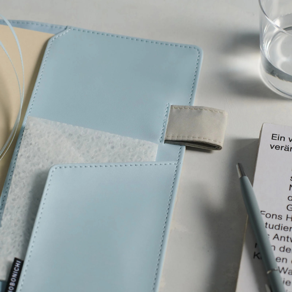 【預購】HOBO日手帳外皮 A5大本 松林圖屏風 長谷川等伯 東京國立博物館 書衣書皮-細節圖4