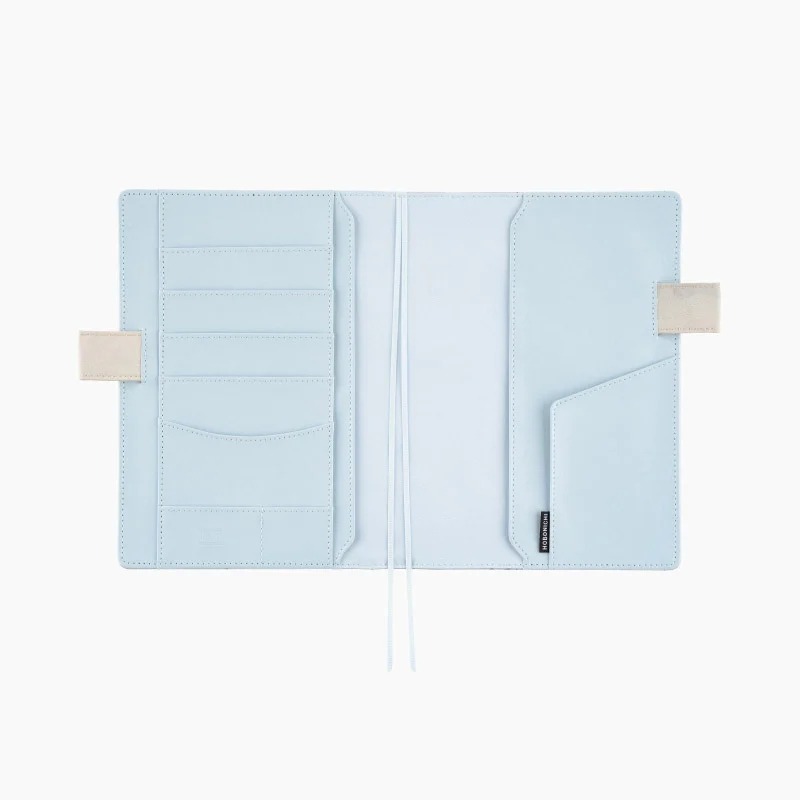 【預購】HOBO日手帳外皮 A5大本 松林圖屏風 長谷川等伯 東京國立博物館 書衣書皮-細節圖8