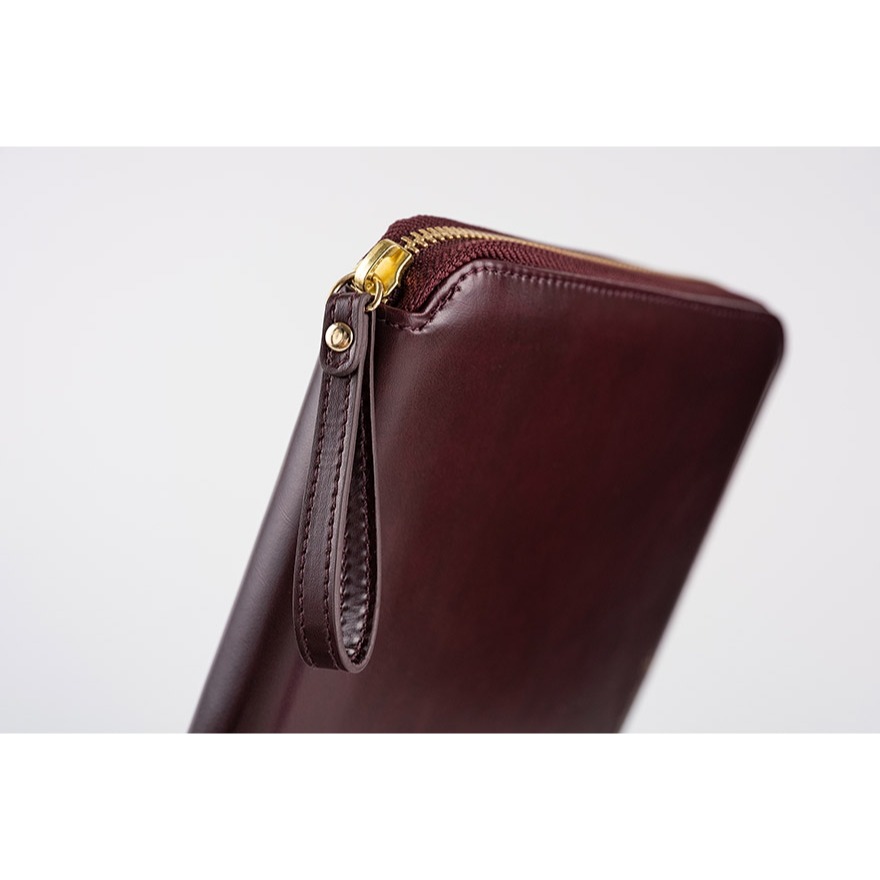 【預購】HOBO日手帳外皮 A5大本 amarone 葡萄酒紅 拉鍊包 HOBO手帳書皮書衣 Hobonichi-細節圖10
