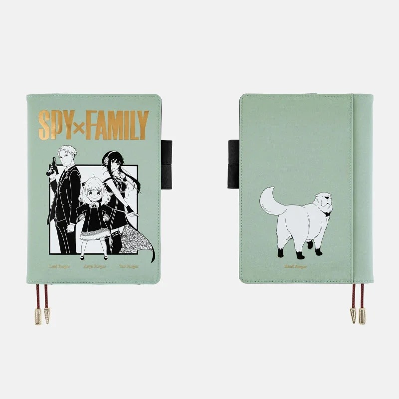 【預購】HOBO日手帳外皮 A5大本 SPY×FAMILY 間諜家家酒 佛傑一家 書皮 書衣 Hobonichi-細節圖5