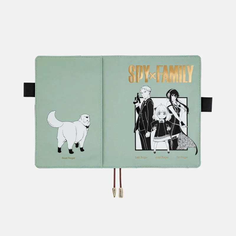 【預購】HOBO日手帳外皮 A5大本 SPY×FAMILY 間諜家家酒 佛傑一家 書皮 書衣 Hobonichi-細節圖6