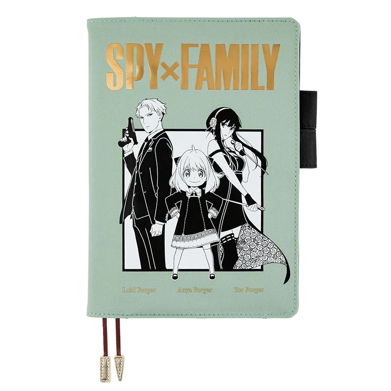 【預購】HOBO日手帳外皮 A5大本 SPY×FAMILY 間諜家家酒 佛傑一家 書皮 書衣 Hobonichi-規格圖11