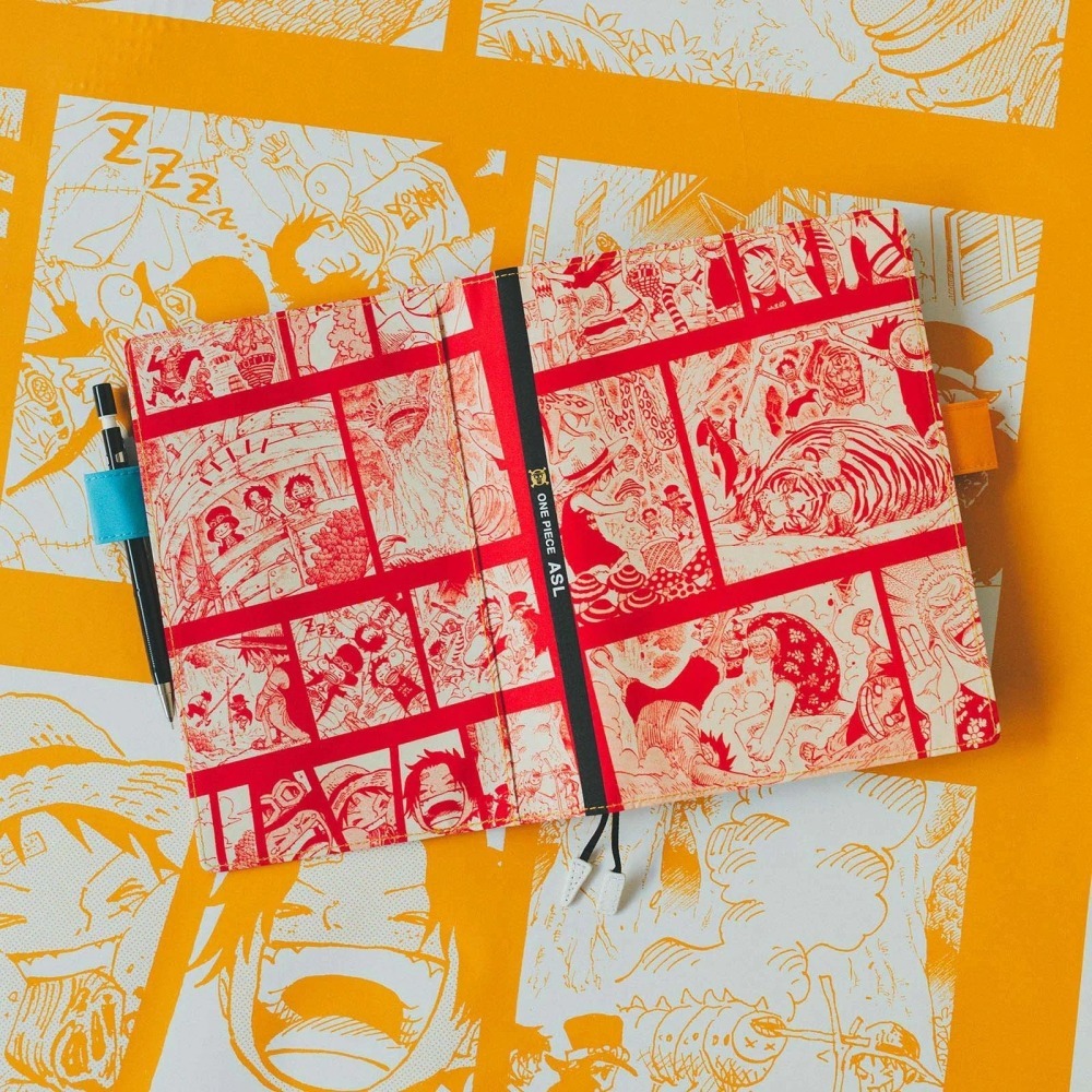 【現貨】HOBO日手帳外皮 A5大本 ONE PIECE ASL 海賊王航海王 HOBO手帳書皮書衣 Hobonichi-細節圖4