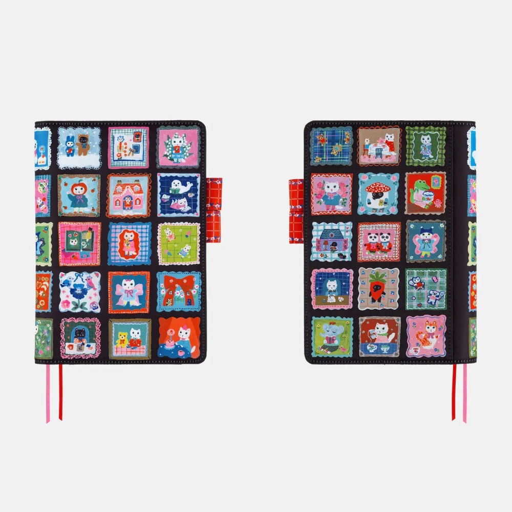 【現貨】HOBO日手帳外皮 A5大本 北岸由美 白貓的日常 HOBO手帳 書皮書衣 Hobonichi-細節圖6