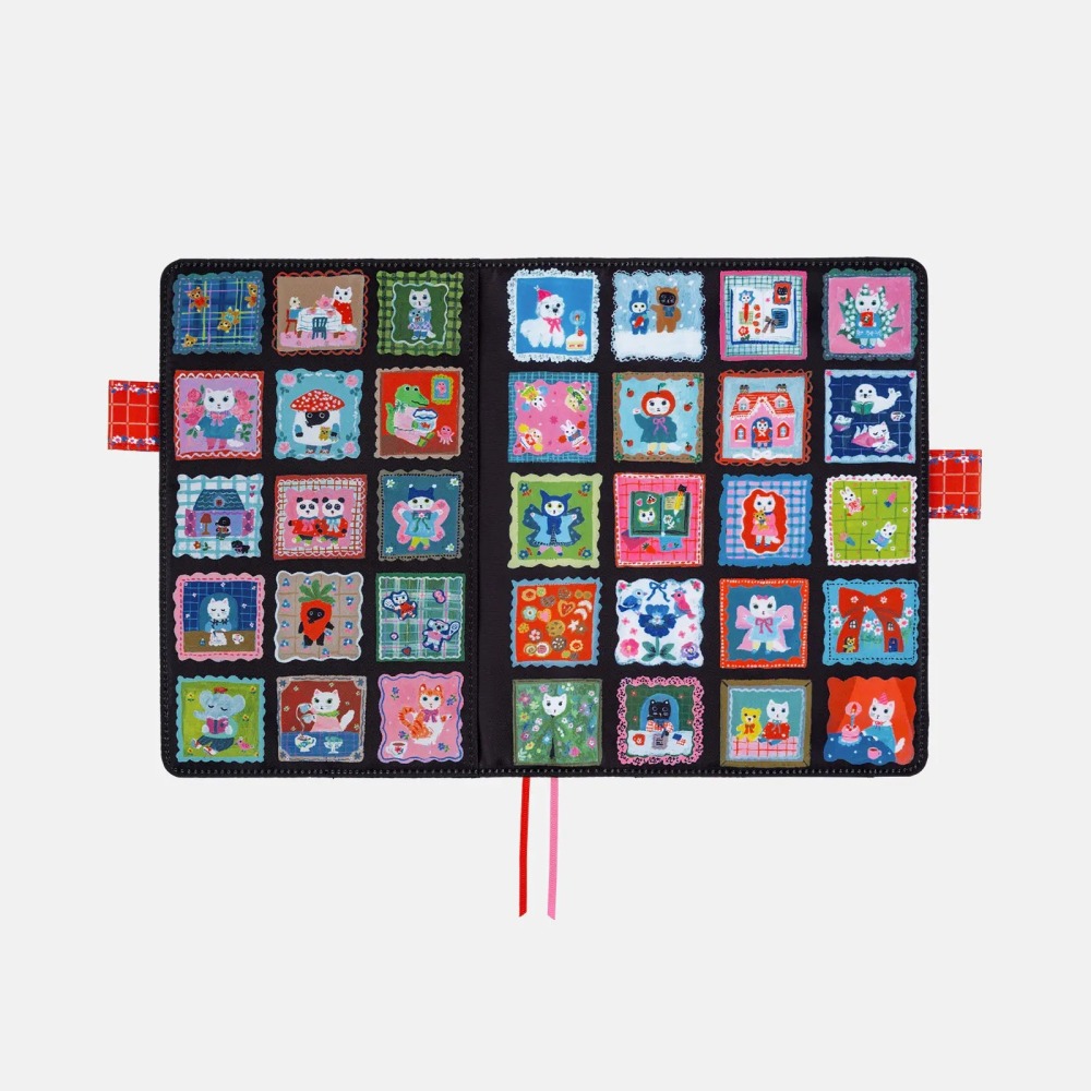 【現貨】HOBO日手帳外皮 A5大本 北岸由美 白貓的日常 HOBO手帳 書皮書衣 Hobonichi-細節圖7