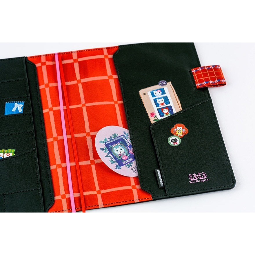 【現貨】HOBO日手帳外皮 A5大本 北岸由美 白貓的日常 HOBO手帳 書皮書衣 Hobonichi-細節圖11