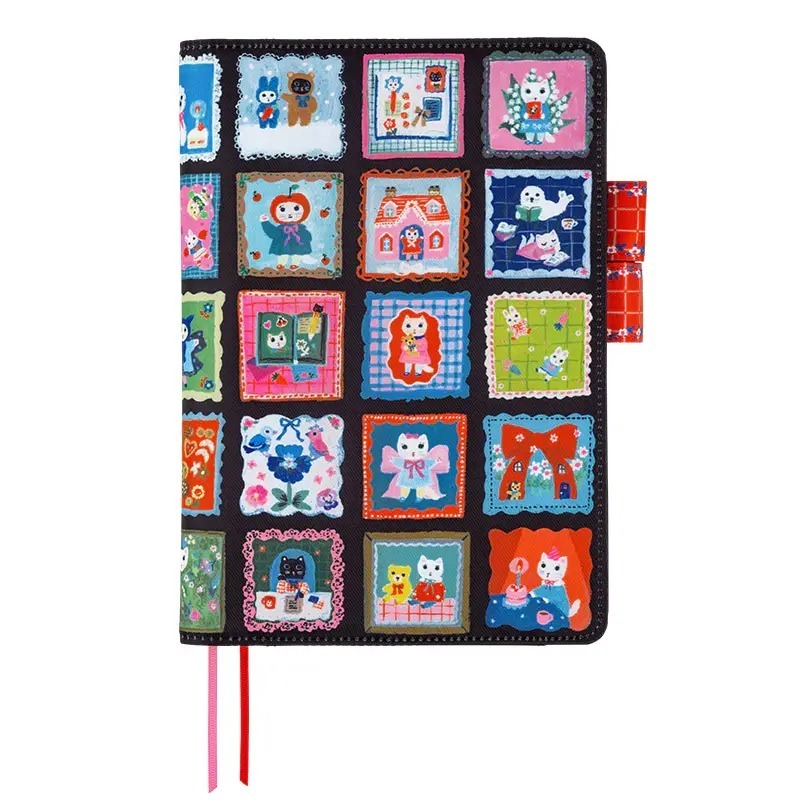 【現貨】HOBO日手帳外皮 A5大本 北岸由美 白貓的日常 HOBO手帳 書皮書衣 Hobonichi-規格圖11