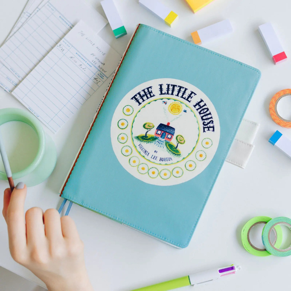 【預購】HOBO日手帳外皮 A5大本 小房子 Virginia Lee Burton 小屋 HOBO手帳書皮書衣-細節圖2