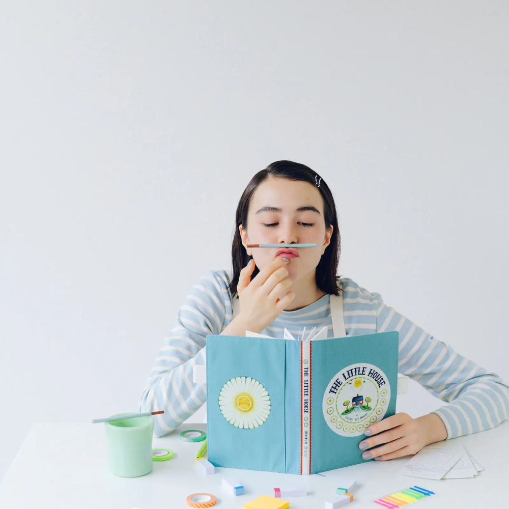 【預購】HOBO日手帳外皮 A5大本 小房子 Virginia Lee Burton 小屋 HOBO手帳書皮書衣-細節圖3