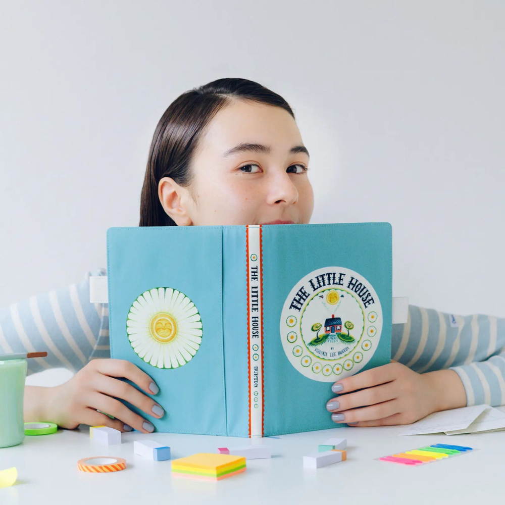 【預購】HOBO日手帳外皮 A5大本 小房子 Virginia Lee Burton 小屋 HOBO手帳書皮書衣-細節圖5