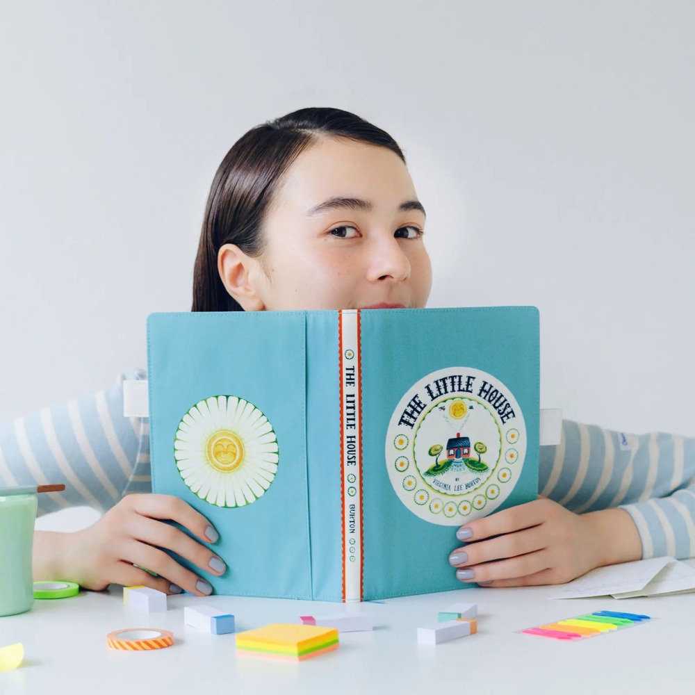 【預購】HOBO日手帳外皮 A5大本 小房子 Virginia Lee Burton 小屋 HOBO手帳書皮書衣-細節圖5