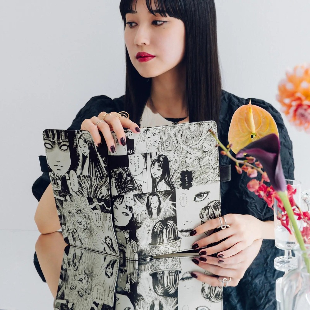 【預購】HOBO日手帳外皮 A5大本 伊藤潤二 富江 Memory 書皮 書衣 Hobonichi HOBO手帳-細節圖3