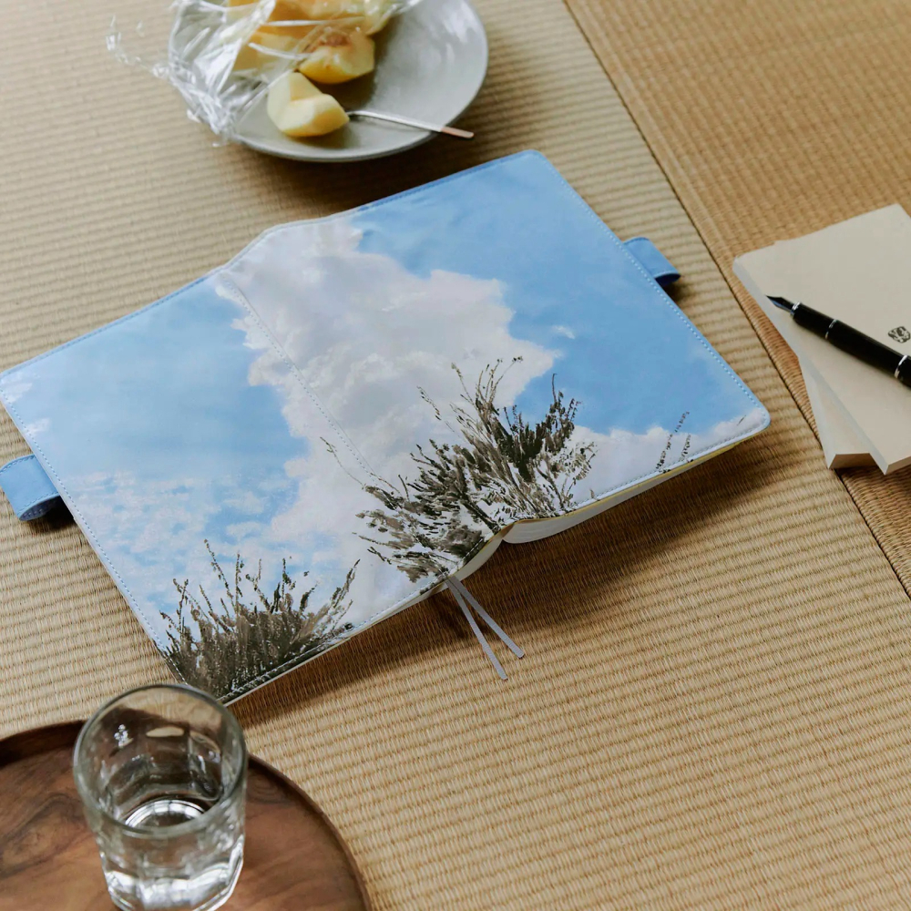 【預購】HOBO日手帳外皮 A5大本 坂口恭平 畑の空 田野的天空 HOBO手帳書皮書衣 Hobonichi-細節圖3