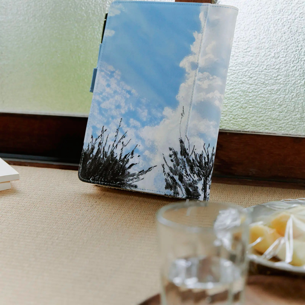 【預購】HOBO日手帳外皮 A5大本 坂口恭平 畑の空 田野的天空 HOBO手帳書皮書衣 Hobonichi-細節圖5