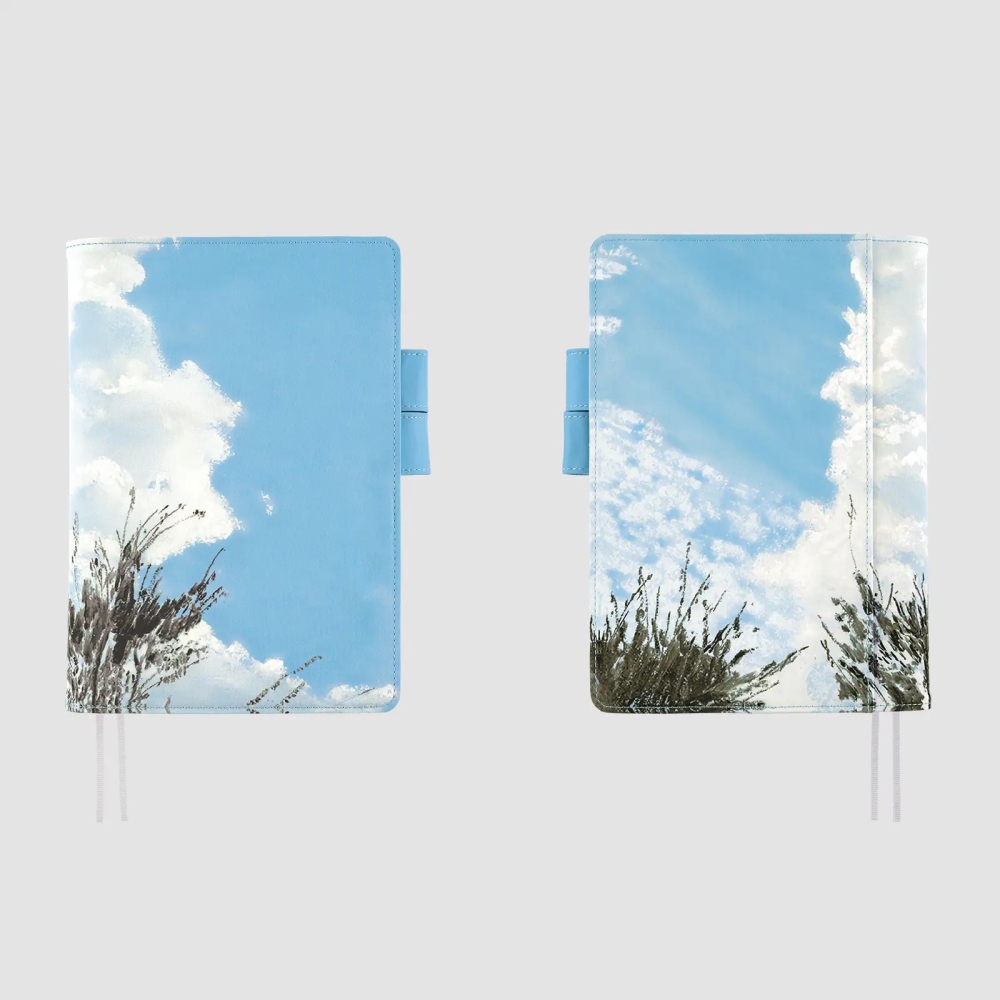 【預購】HOBO日手帳外皮 A5大本 坂口恭平 畑の空 田野的天空 HOBO手帳書皮書衣 Hobonichi-細節圖6