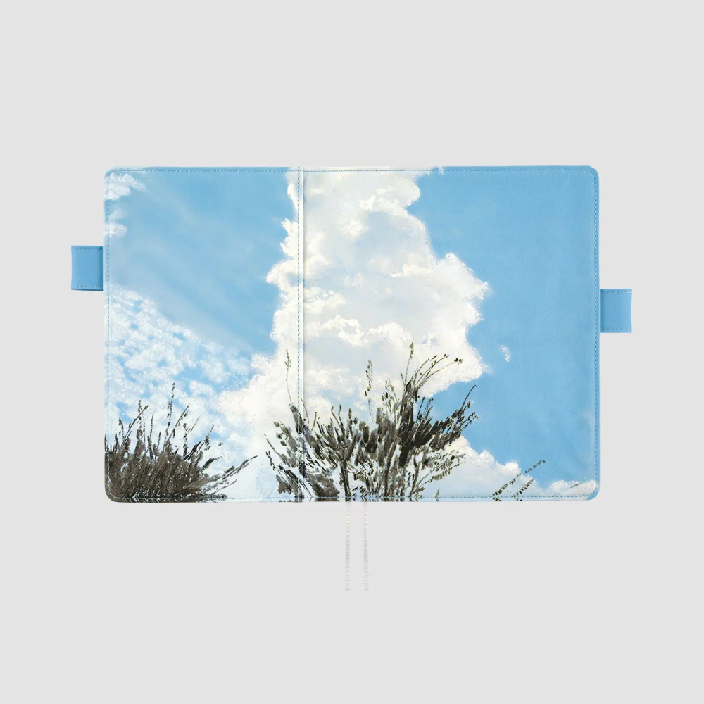 【預購】HOBO日手帳外皮 A5大本 坂口恭平 畑の空 田野的天空 HOBO手帳書皮書衣 Hobonichi-細節圖7