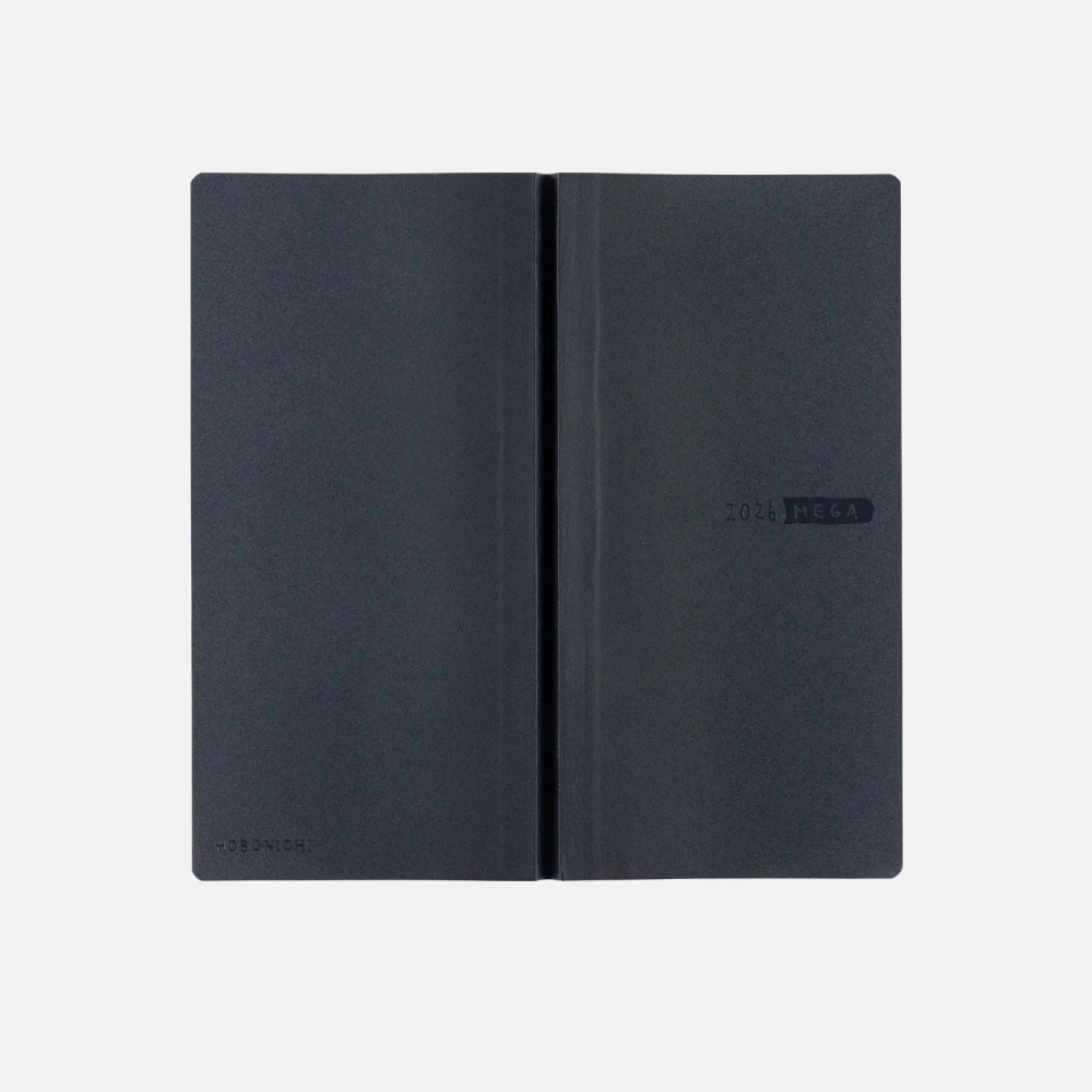 【預購】HOBO日2026年Weeks MEGA 靛藍黑 Sneakers系列 週手帳 日文/英文版 (特典-三色筆-細節圖5