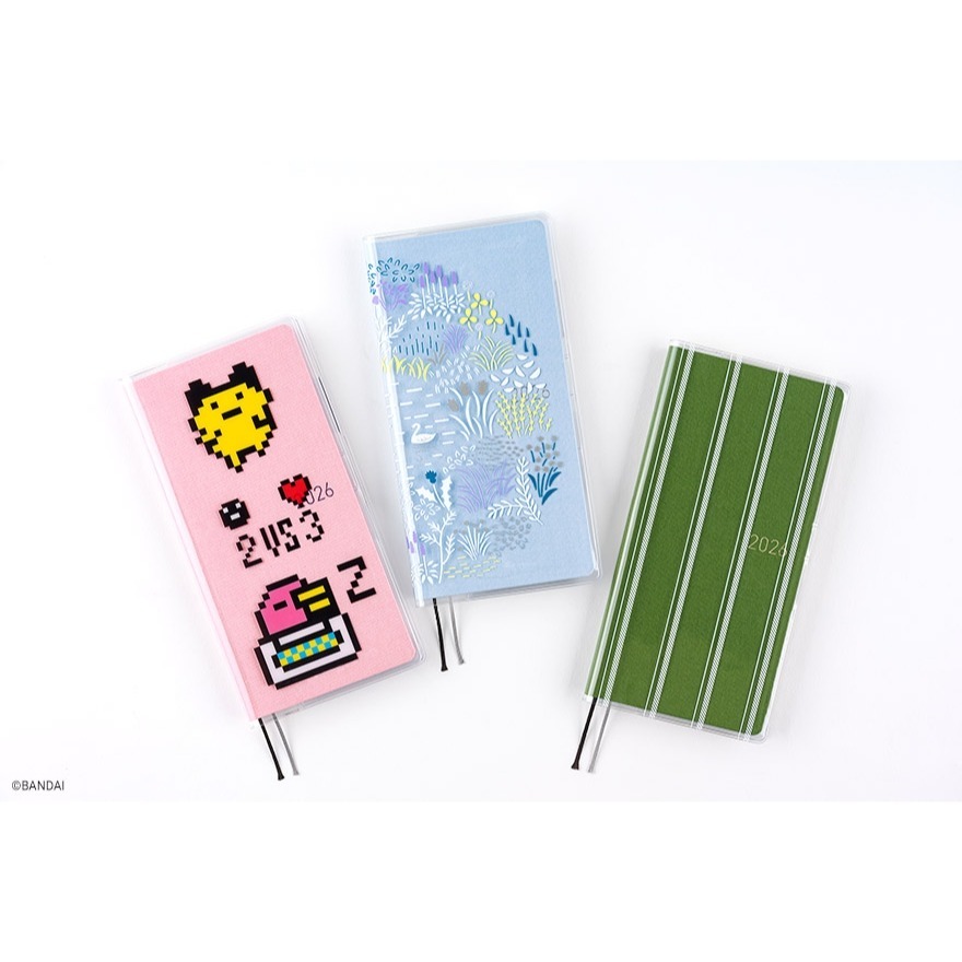 【預購】HOBO日2026年Weeks MEGA Full Moon Yellow 滿月黃 週手帳純色系列 日文/英文版-細節圖11