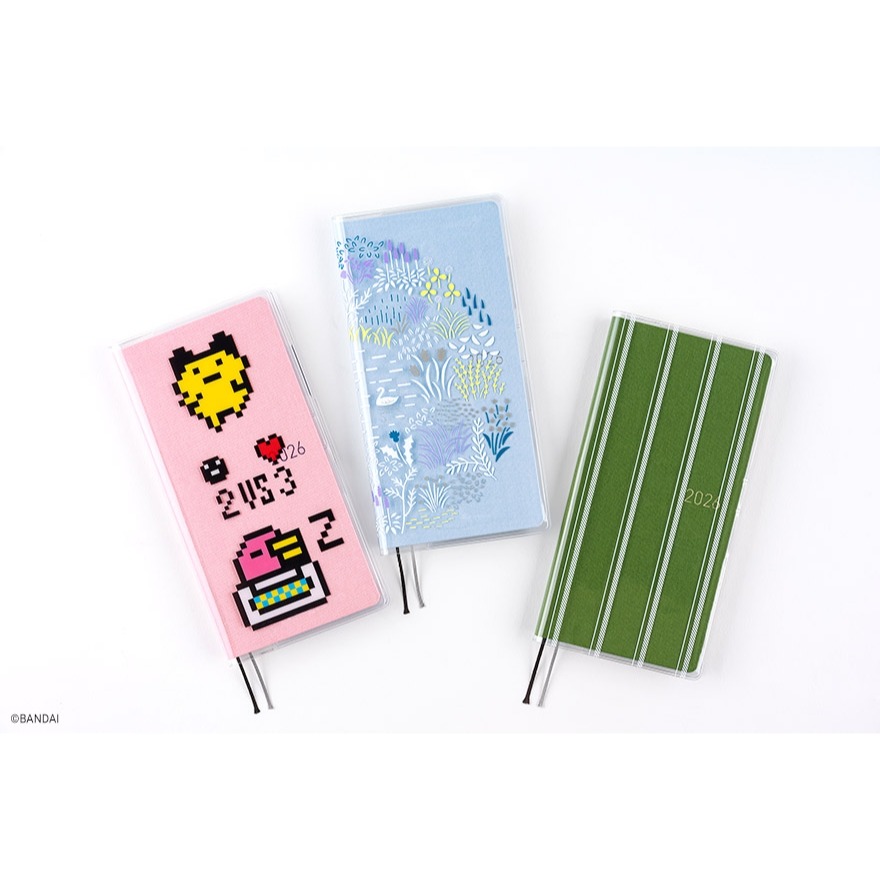 【預購】HOBO日2026年Weeks MEGA Antique Green 古典綠 週手帳 純色系列 日文/英文版-細節圖11