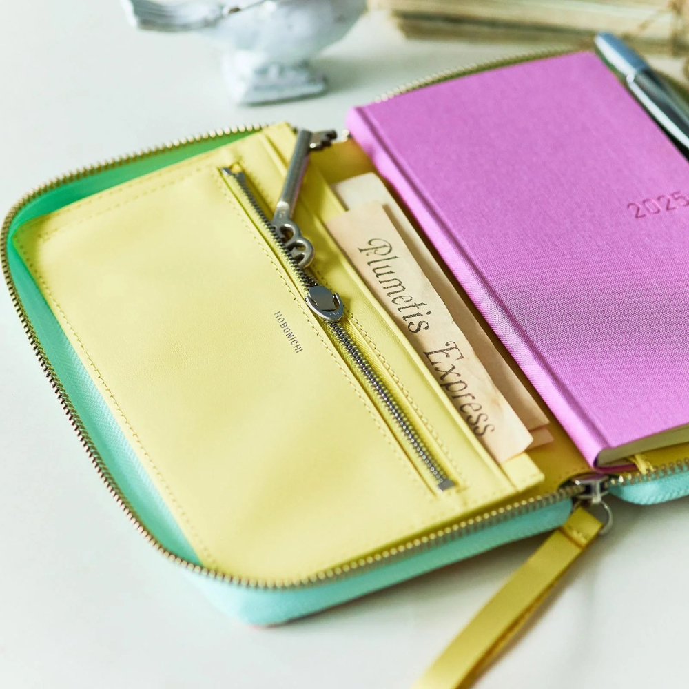 【預購】HOBO日Weeks收納包 Michelle 英國 Liberty Fabrics 週手帳 拉鍊包 長夾-細節圖3