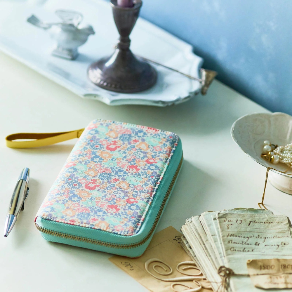 【預購】HOBO日Weeks收納包 Michelle 英國 Liberty Fabrics 週手帳 拉鍊包 長夾-細節圖4