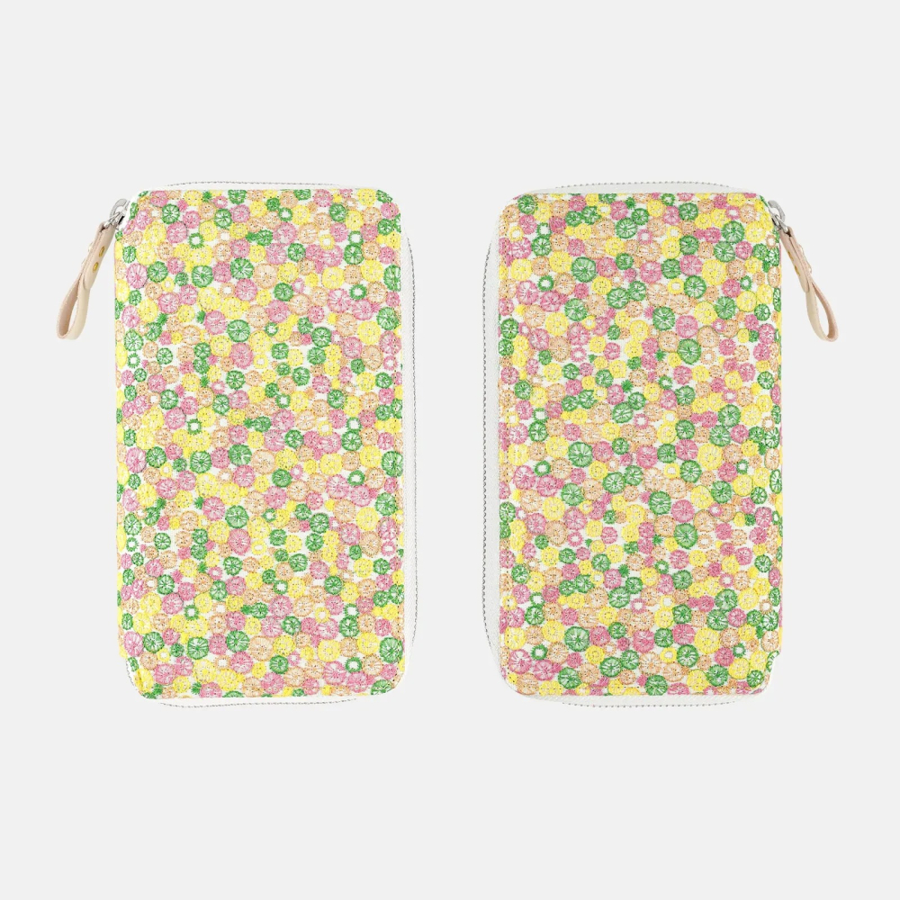 【預購】HOBO日Weeks收納包 skyful (Yellow)拉鍊包 皆川明 minä perhonen 週手帳書衣-細節圖6