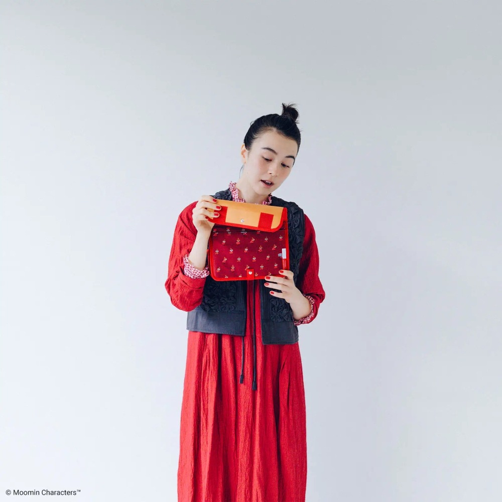 【預購】HOBO日手帳 stappo 站立式收納袋 -滿滿的小美！MOOMIN 姆明 嚕嚕米 HOBO手帳週邊-細節圖3