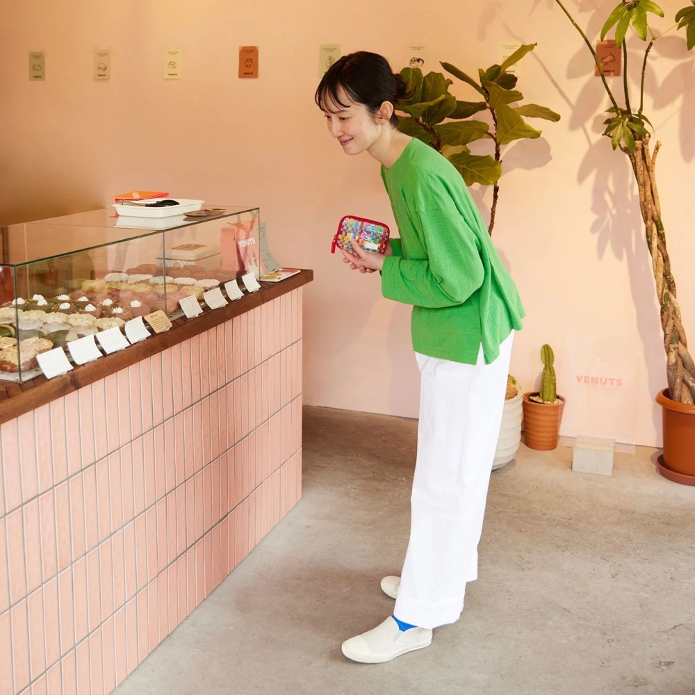 HOBO日 收納包 (口袋版) 透明彩色格紋 Clear Plaid 零錢包 鑰匙包 PVC 手帳週邊-細節圖4