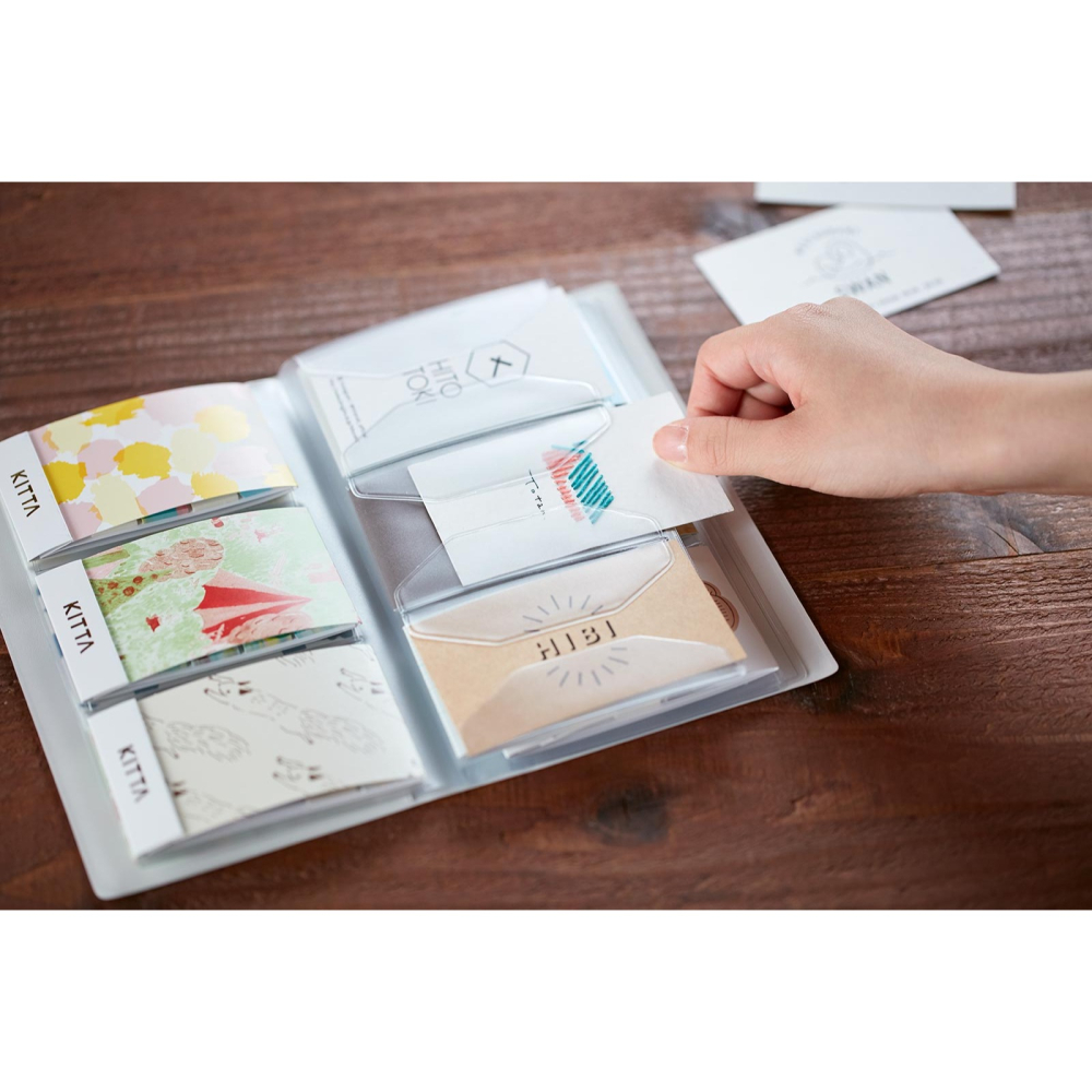 KITTA 紙膠帶收納資料夾 KING JIM 收納夾 收藏本 KIT-F24 KIT-F06-細節圖5
