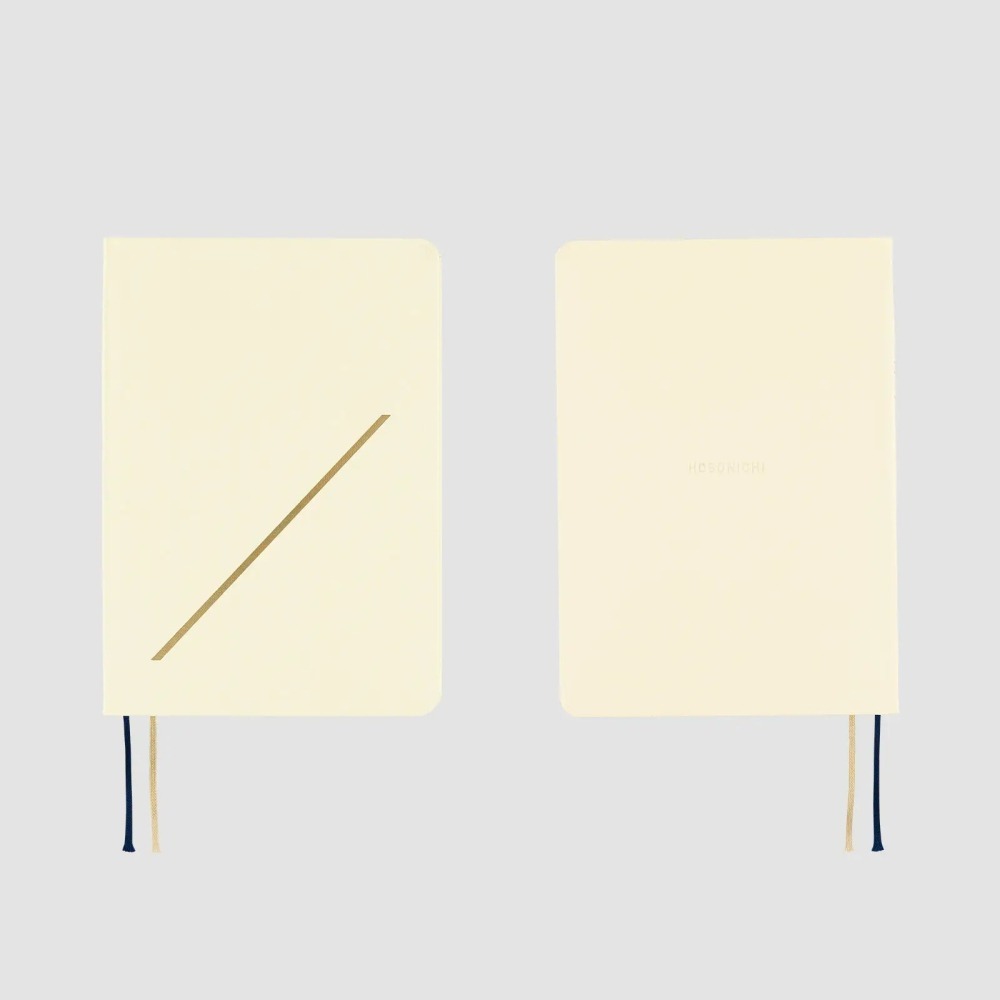 【預購】HOBO日2026年HON手帳書 A6文庫本 Slash 象牙白 (日文/英文版 週一起始)-細節圖6