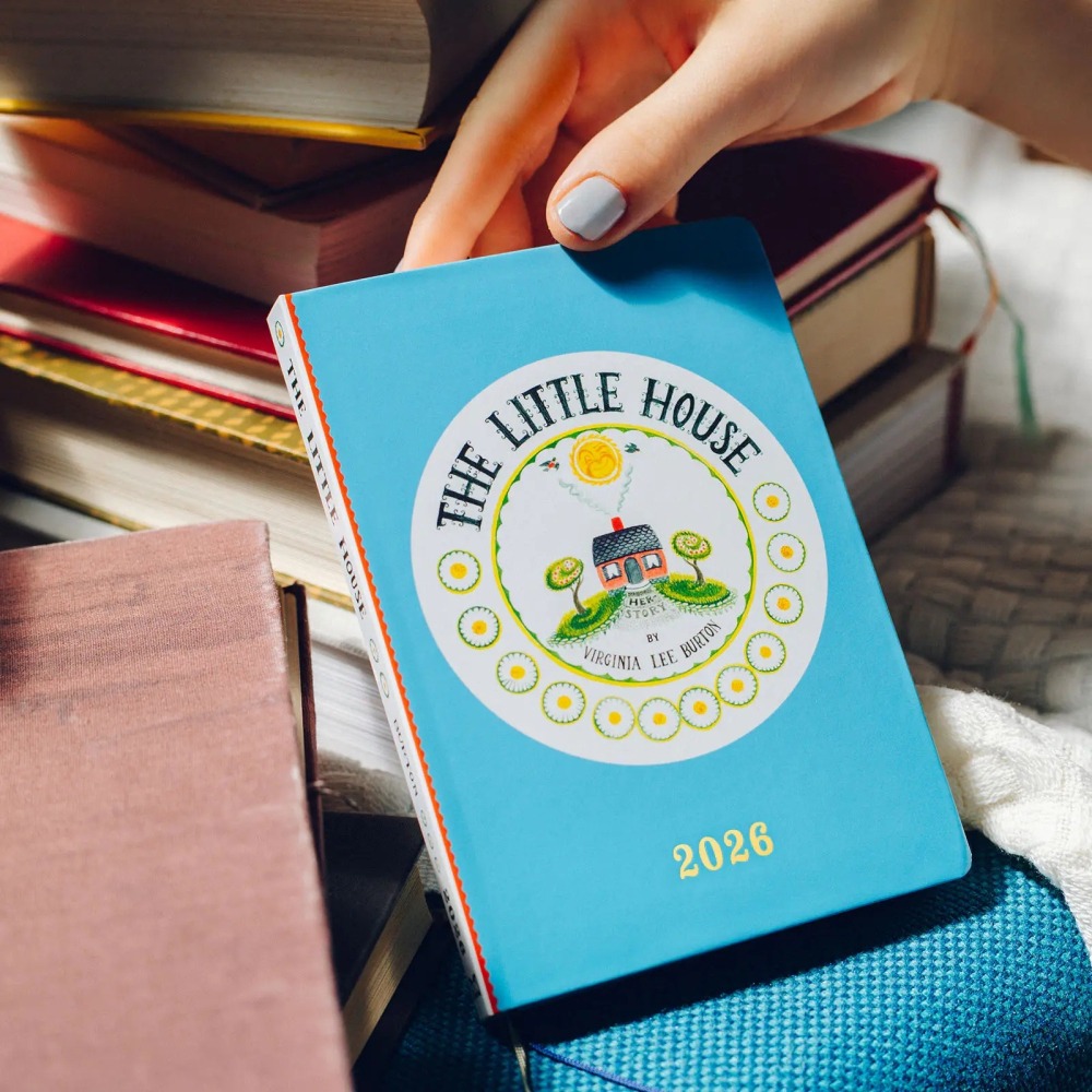 【預購】HOBO日2026年HON手帳書 A6文庫本 小房子 Virginia Lee Burton 小屋 日文/英文版-細節圖2