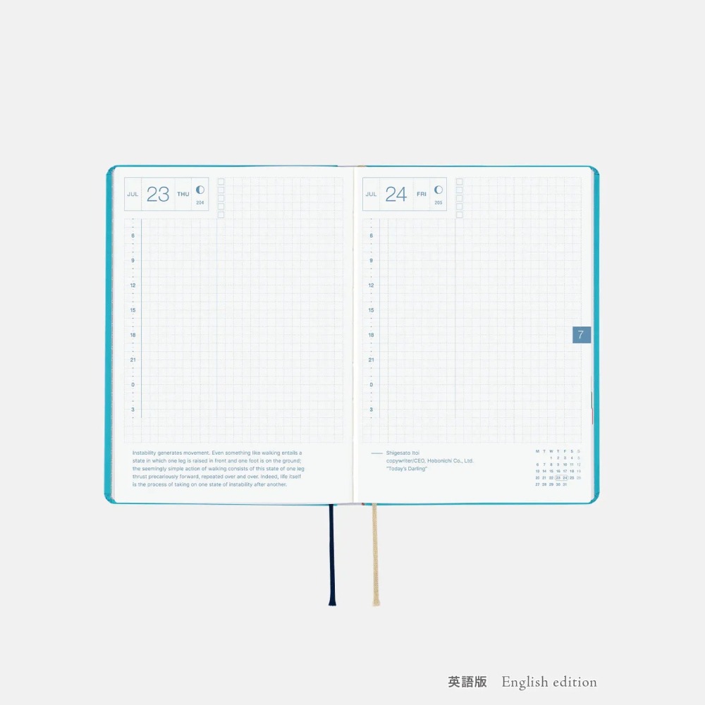 【預購】HOBO日2026年HON手帳書 A6文庫本 小房子 Virginia Lee Burton 小屋 日文/英文版-細節圖10