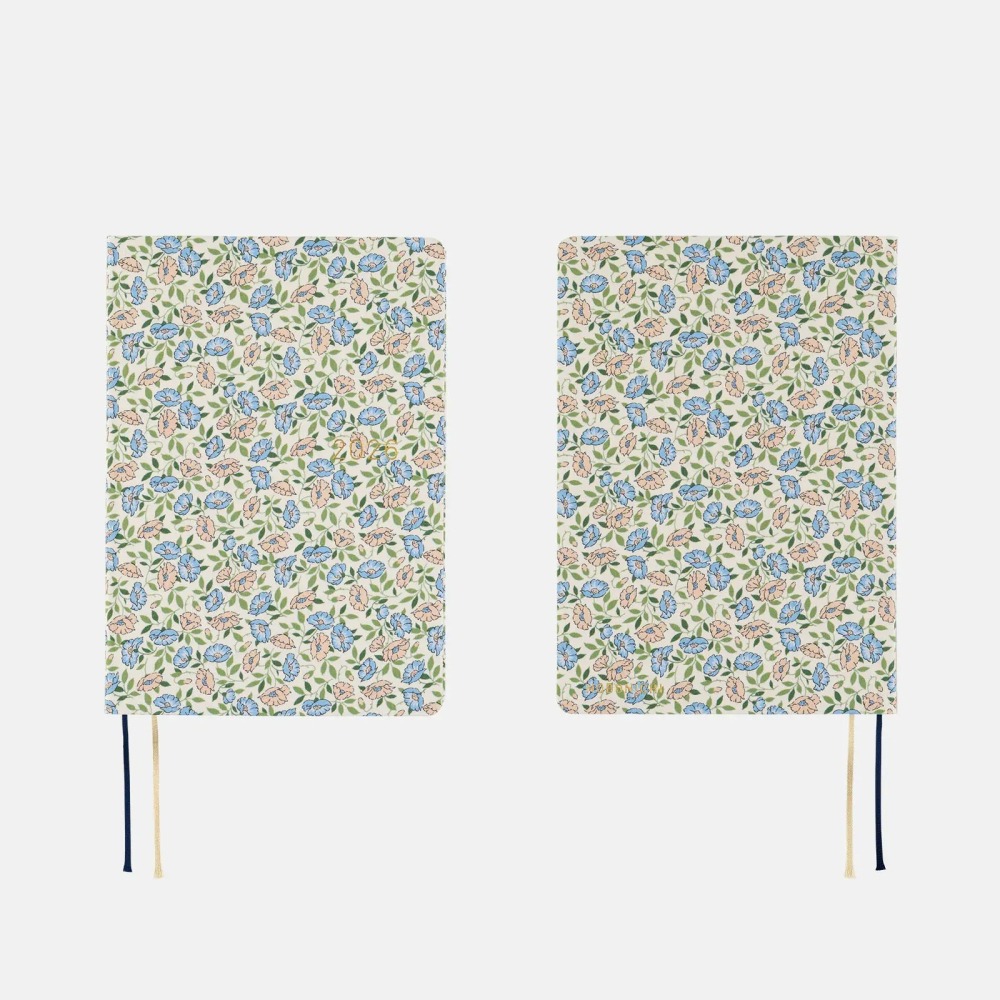 【預購】HOBO日2026年HON手帳書 A6文庫本 Sasha Kiora 英國Liberty Fabrics 日/英-細節圖4