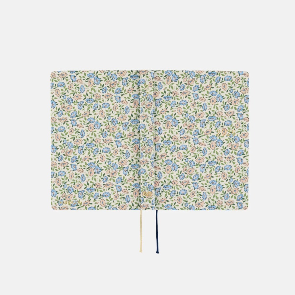 【預購】HOBO日2026年HON手帳書 A6文庫本 Sasha Kiora 英國Liberty Fabrics 日/英-細節圖5
