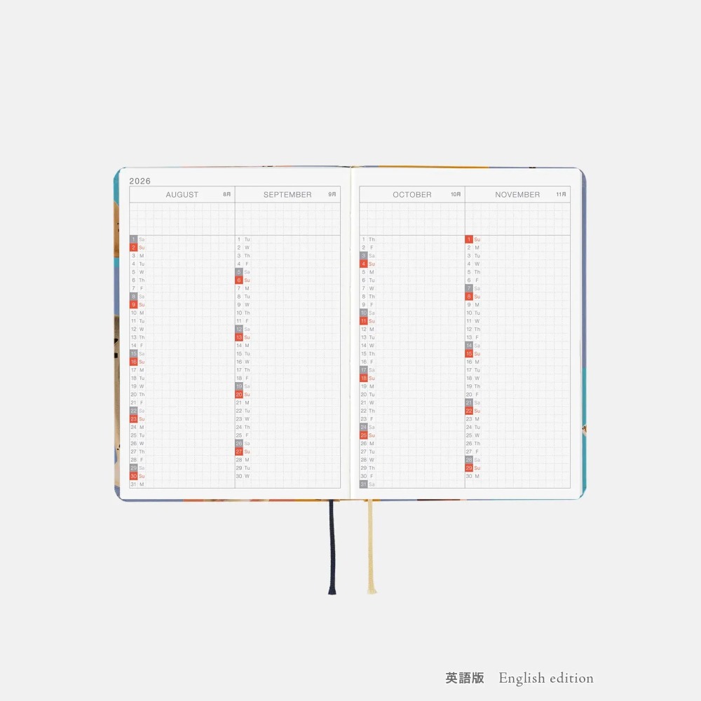 【預購】HOBO日2026年HON手帳書 A6文庫本 MOTHER2 基格的逆襲 地球冒險 日文/英文版-細節圖11