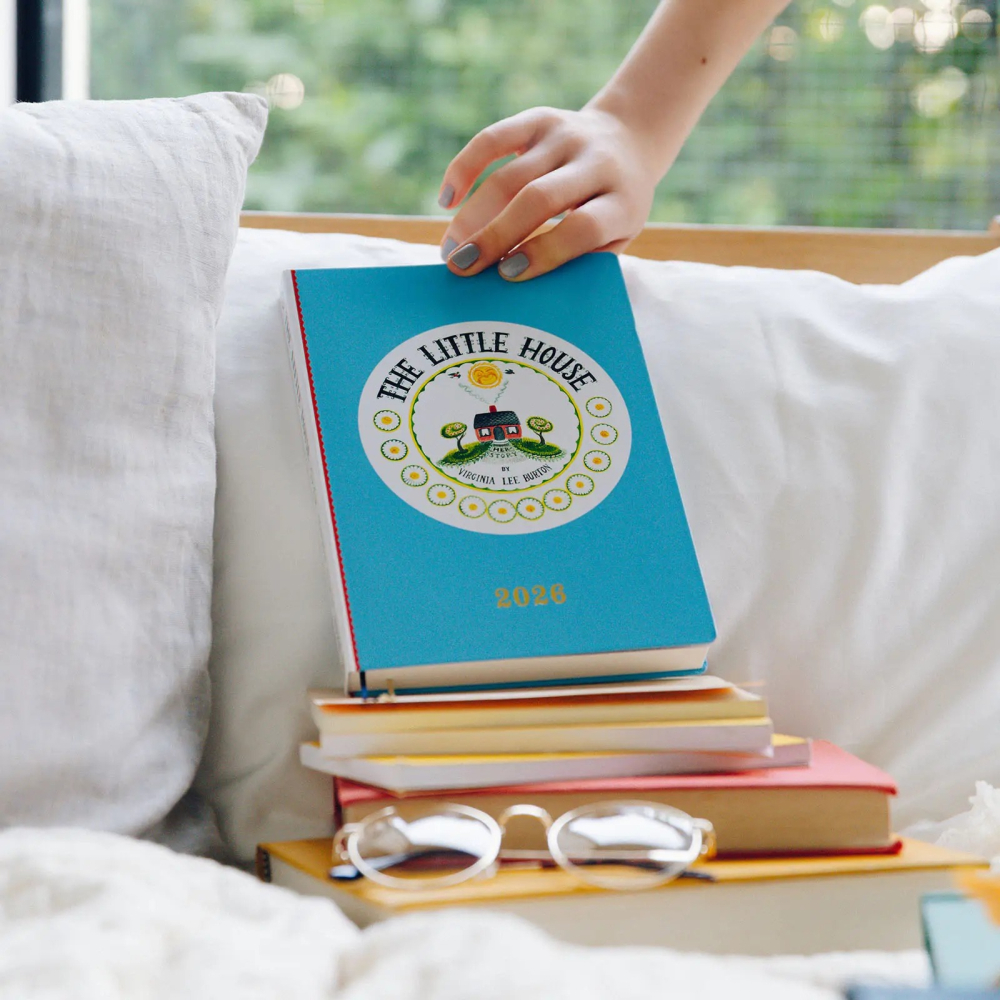 【預購】HOBO日2026年HON手帳書 A5大本 小房子 Virginia Lee Burton 小屋 日文/英文版-細節圖4