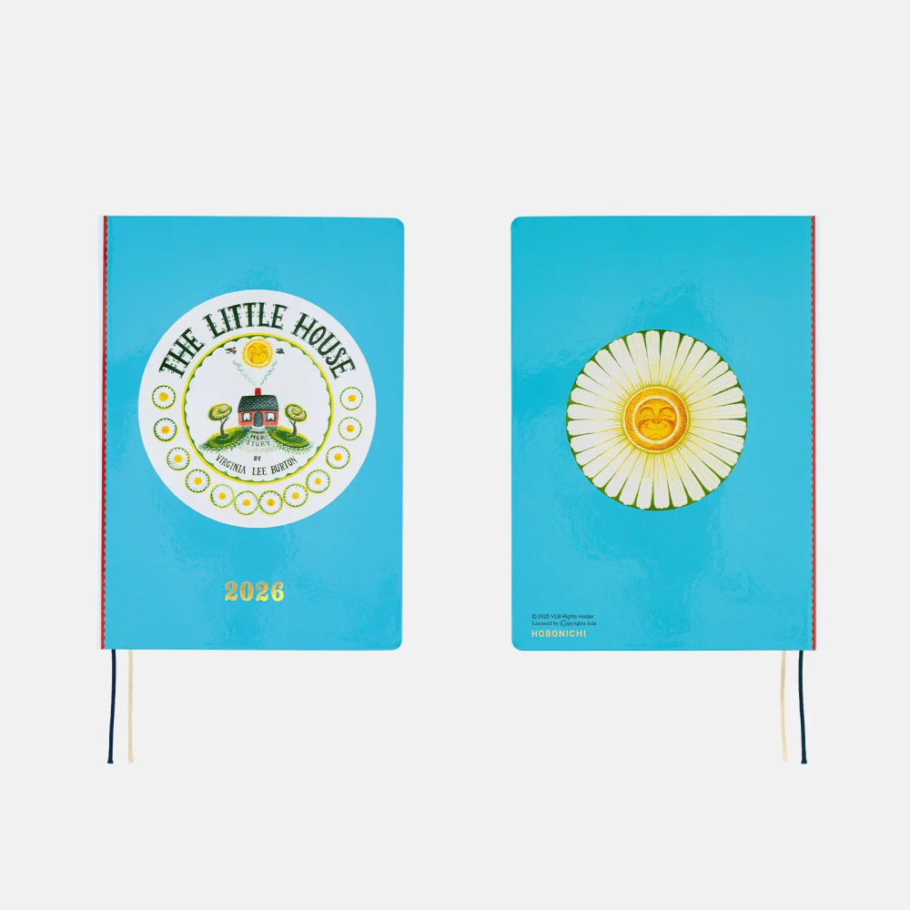 【預購】HOBO日2026年HON手帳書 A5大本 小房子 Virginia Lee Burton 小屋 日文/英文版-細節圖5