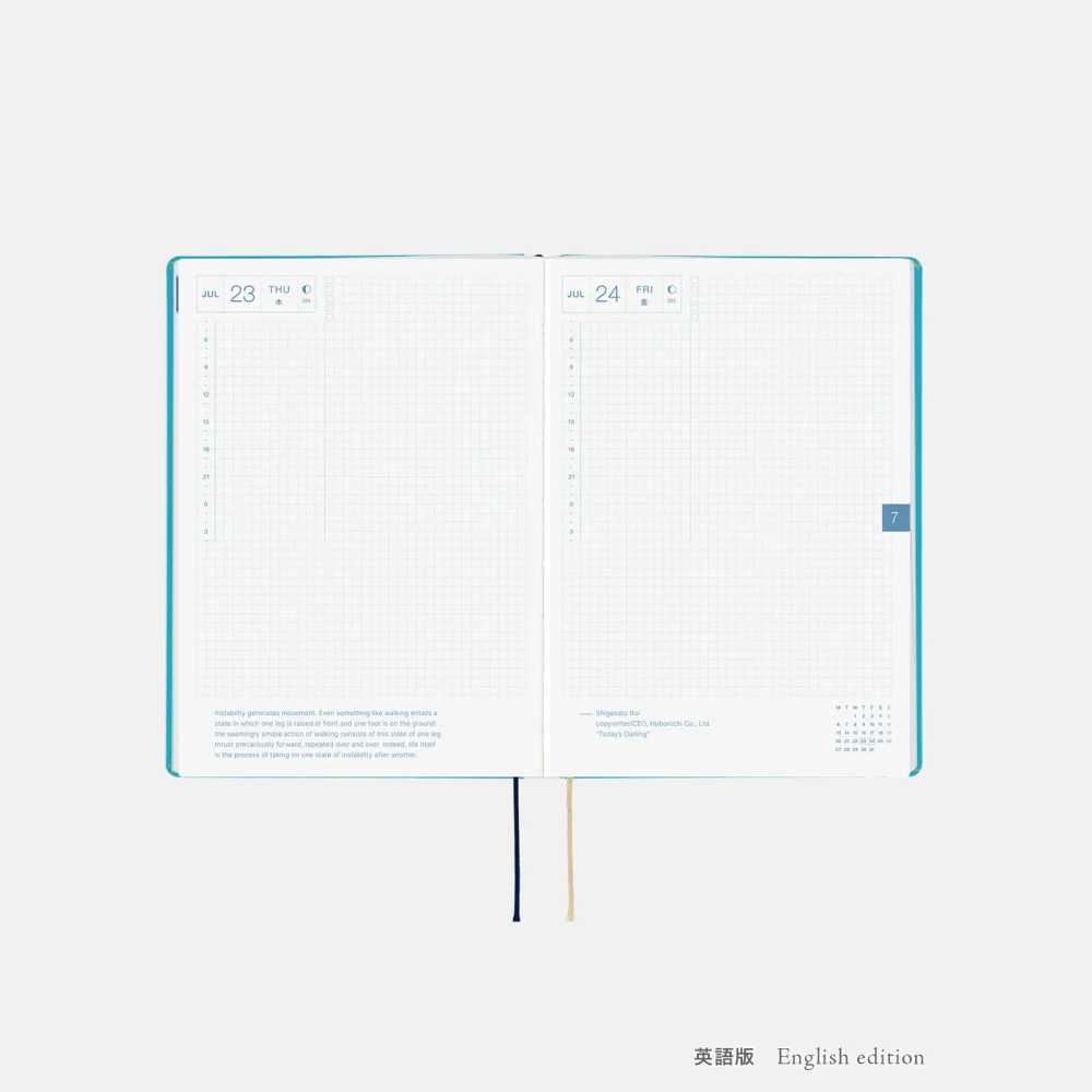 【預購】HOBO日2026年HON手帳書 A5大本 小房子 Virginia Lee Burton 小屋 日文/英文版-細節圖10