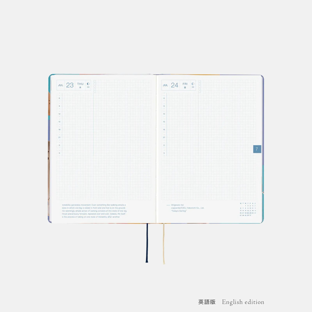 【預購】HOBO日2026年HON手帳書 A5大本 MOTHER2 基格的逆襲 地球冒險 日文/英文版-細節圖9