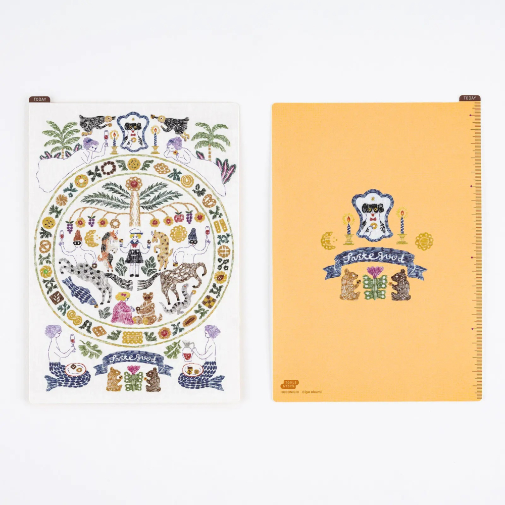 【預購】HOBO日 墊板尺 奧見伊代  HAPPY TEA TIME (A6/weeks/A5 三種尺寸) 手帳週邊-細節圖3