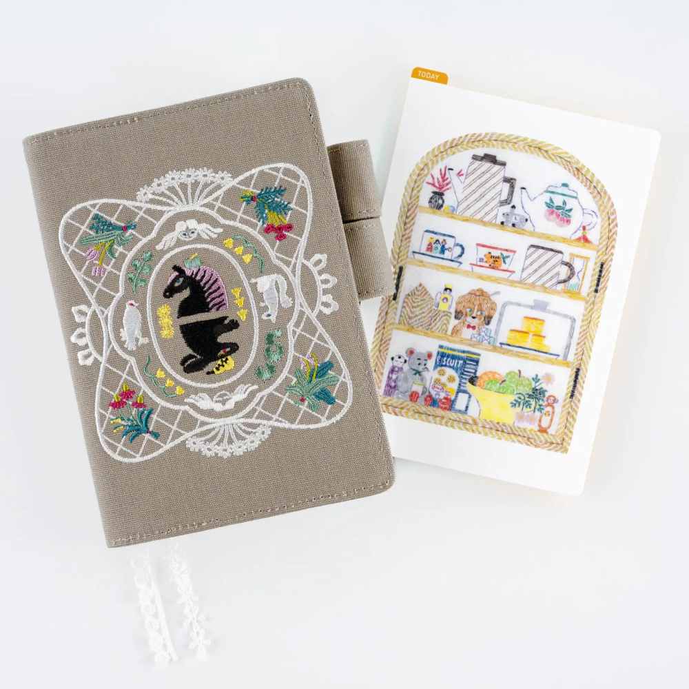 【預購】HOBO日 墊板尺 奧見伊代  HAPPY TEA TIME (A6/weeks/A5 三種尺寸) 手帳週邊-細節圖6