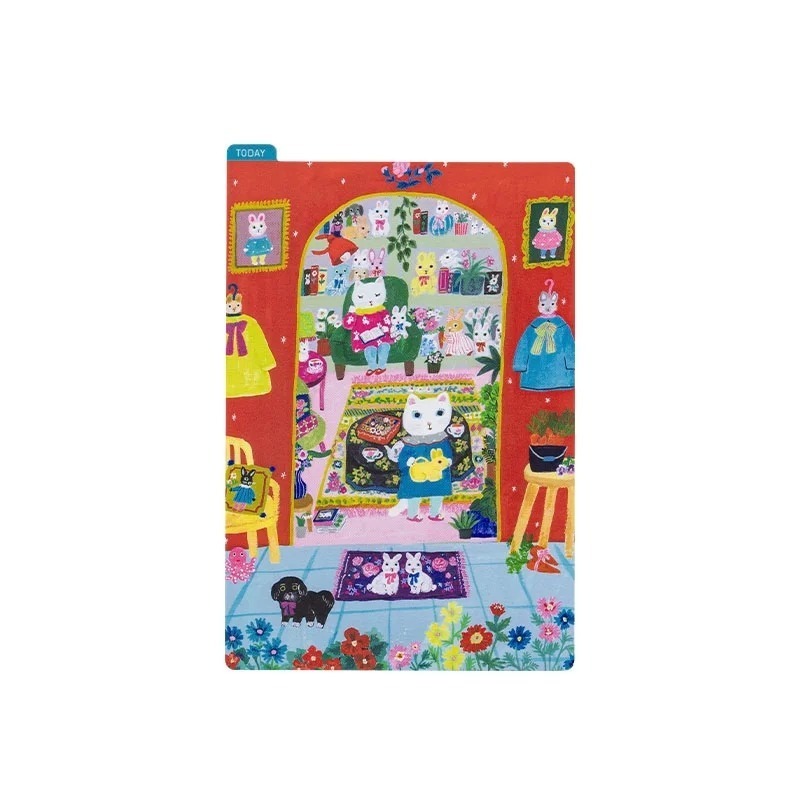 【部分現貨】HOBO日 墊板尺 北岸由美 in the room／in the garden／動物公寓(三種尺寸)-細節圖8