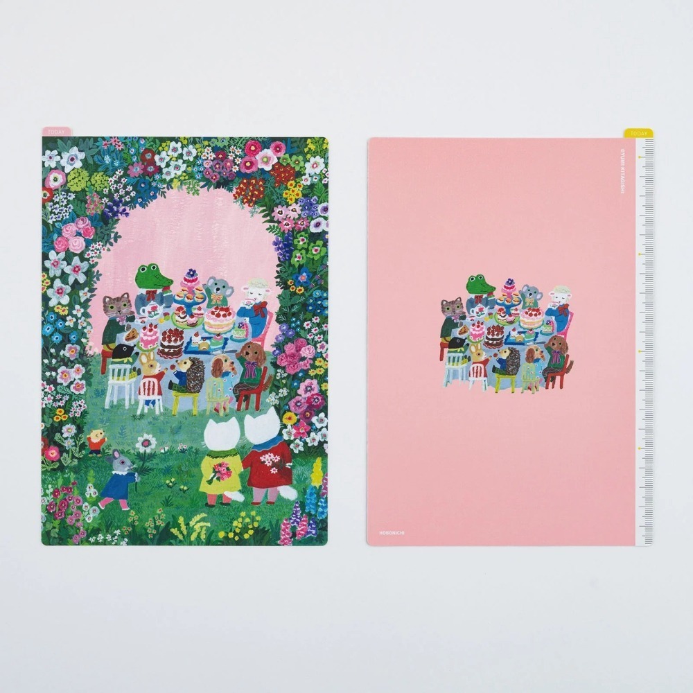 【現貨】HOBO日 墊板尺 北岸由美 in the room／in the garden／動物公寓(三種尺寸)-細節圖3
