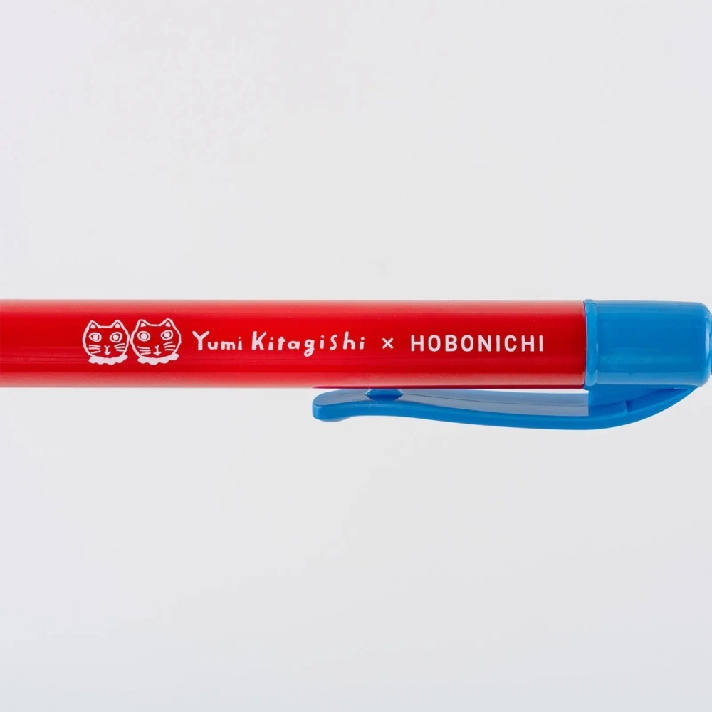 【預購】HOBO日手帳 北岸由美 白貓公仔筆 0.5mm HOBONICHI 手帳週邊 2026-細節圖4
