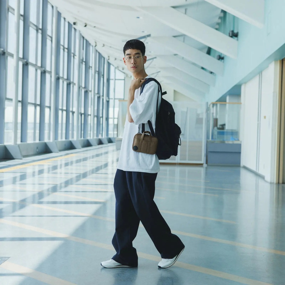 【預購】HOBO日手帳外皮 A6文庫本 POTR Stroll (淺棕色) 拉鍊包 PORTER 書皮書衣-細節圖3