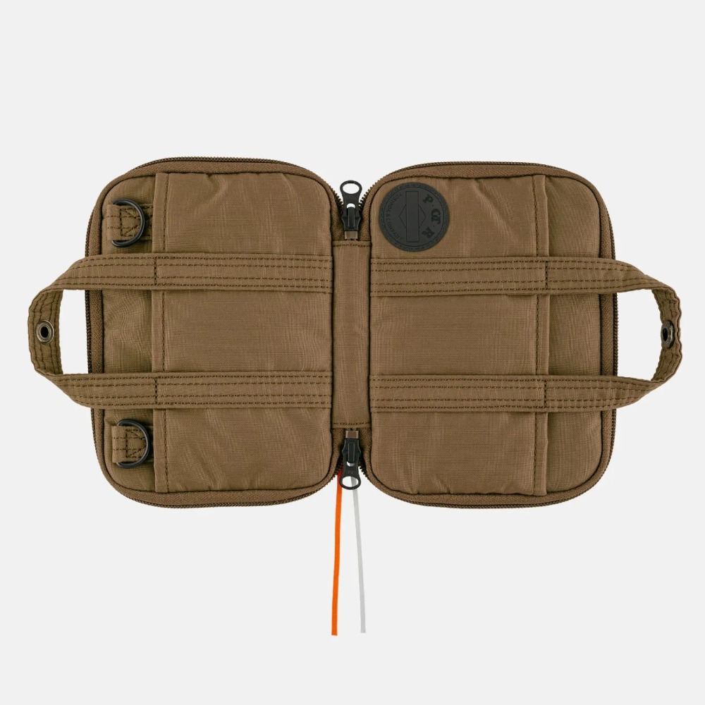 【預購】HOBO日手帳外皮 A6文庫本 POTR Stroll (淺棕色) 拉鍊包 PORTER 書皮書衣-細節圖7