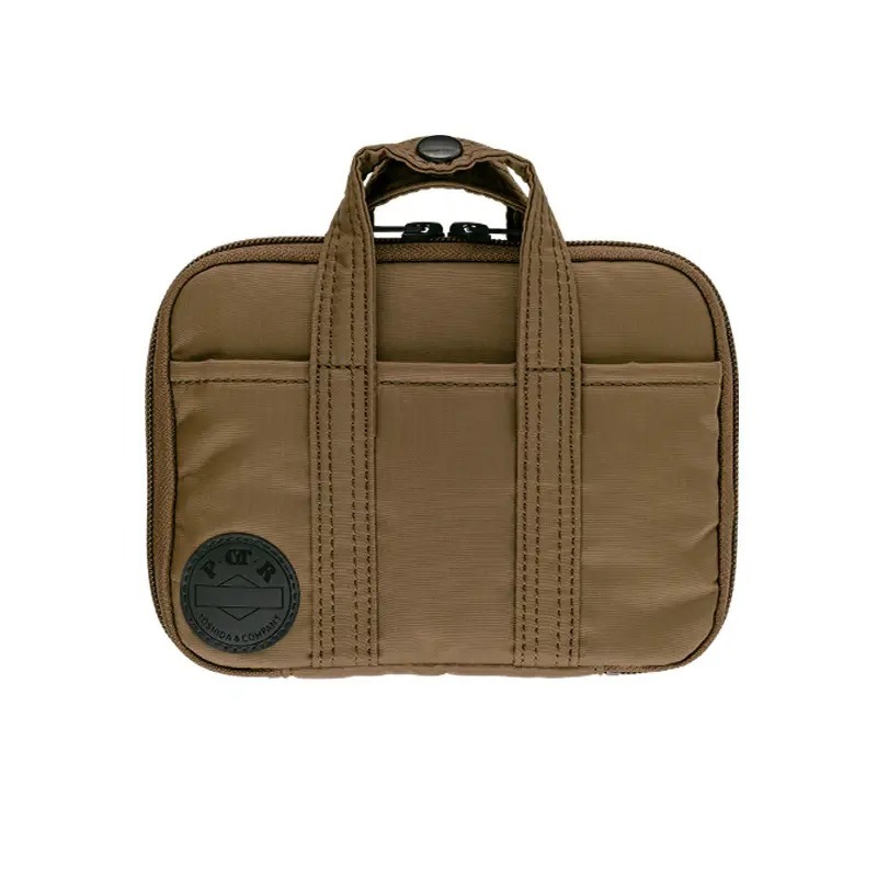 【預購】HOBO日手帳外皮 A6文庫本 POTR Stroll (淺棕色) 拉鍊包 PORTER 書皮書衣-規格圖11