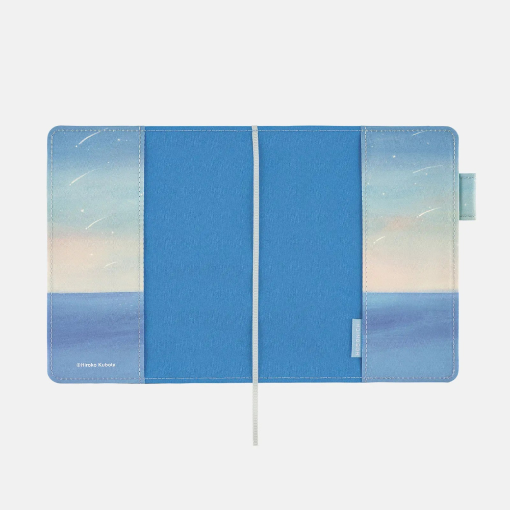 【預購】HOBO日 五年手帳專用書衣 A6文庫本 久保田寛子 大海在黎明時的夢 5年手帳書皮-細節圖8