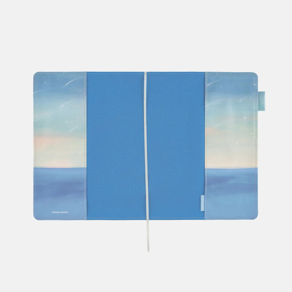 【預購】HOBO日 五年手帳專用書衣 A5大本 久保田寛子 大海在黎明時的夢 5年手帳書皮-細節圖8